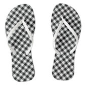 Gingham-Karos Badesandalen (Fußbett)
