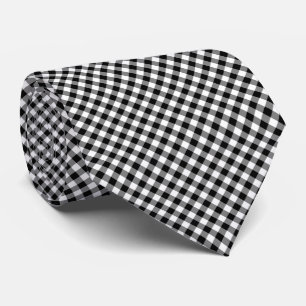 Gingham-Karos Krawatte