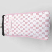 Gingham Ladys Golf Head Cover Golf Headcover (Vorderseite)