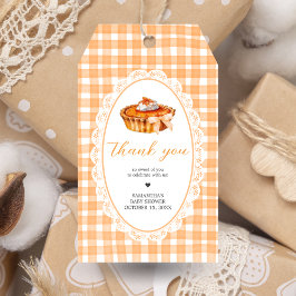 Gingham Little Süsse Pie Baby Duwer Fevor Tags Geschenkanhänger