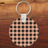 Gingham Melon und Black Schlüsselanhänger (Vorderseite)