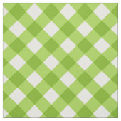 Gingham-Muster aus Diagonal-Weiß/Grün-Gingham Stoff (Muster)