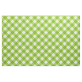 Gingham-Muster aus Diagonal-Weiß/Grün-Gingham Stoff (Fat Quarter (45,7 x 55,9 cm))