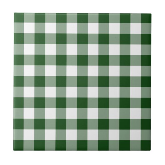 Gingham-Muster Fliese (Vorderseite)