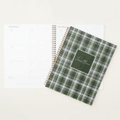 Gingham-Muster im Stil eines maßgeschneiderten Pla Planer (Anzeige)