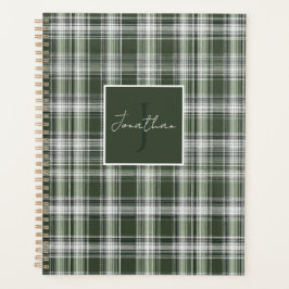 Gingham-Muster im Stil eines maßgeschneiderten Pla Planer