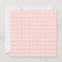 Gingham-Muster in Rosarot und Pastell-Pfirsich