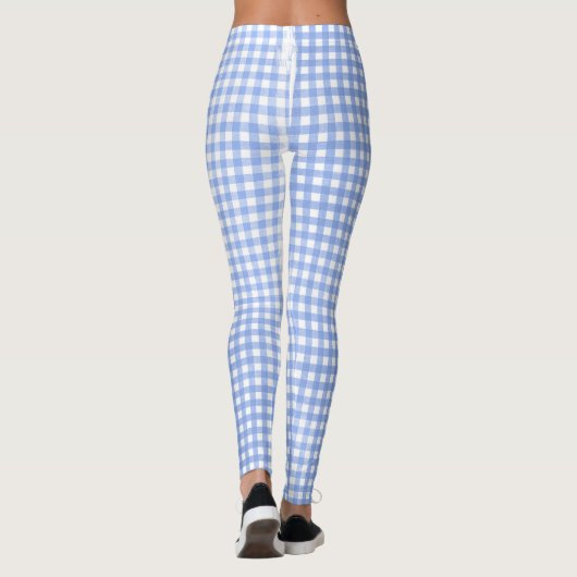 Gingham-Muster Leggings (Rückseite)