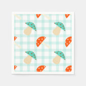 Gingham-Muster Serviette (Vorderseite)