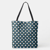 Gingham Niedlich Kariert Tasche (Rückseite)