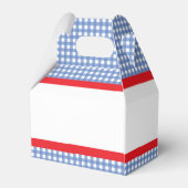 Gingham Oz Girls Birthday Party Fevor Boxes Geschenkschachtel (Rückseite)