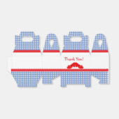 Gingham Oz Girls Birthday Party Fevor Boxes Geschenkschachtel (Ungefaltet)