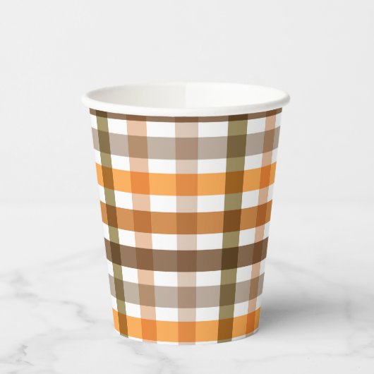 Gingham Pappbecher (Links)
