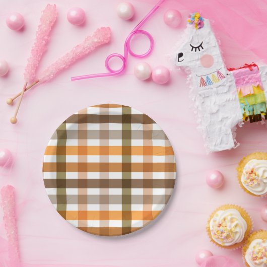 Gingham Pappteller (Party)