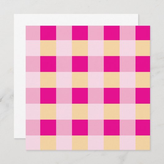 Gingham Pattern (Vorne/Hinten)