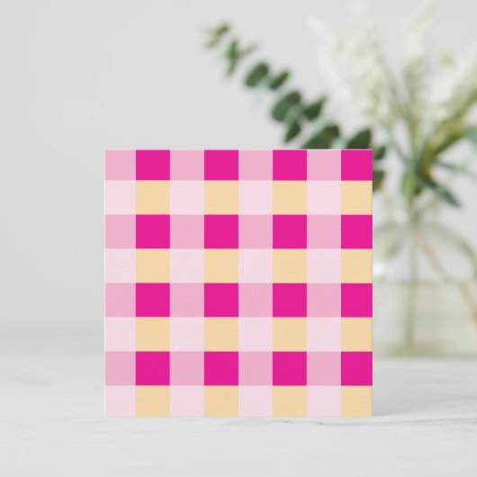 Gingham Pattern (Stehend Vorderseite)