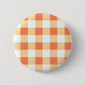 Gingham Pattern Button (Vorderseite)