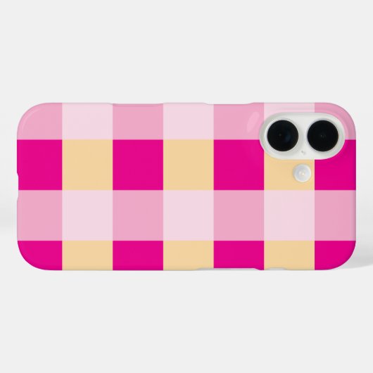 Gingham Pattern Case-Mate iPhone Hülle (Rückseite (Horizontal))