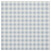 Gingham Pattern Coastal Checkered White Muted Blue Stoff (Muster)