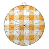 Gingham Pattern Dartscheibe (vorne)
