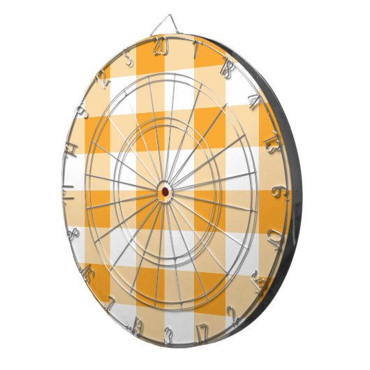 Gingham Pattern Dartscheibe (Vorderseite rechts)