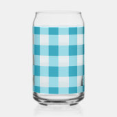 Gingham Pattern Dosenglas (Rechts)