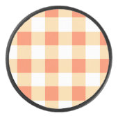 Gingham Pattern Eishockey Puck (Vorderseite)