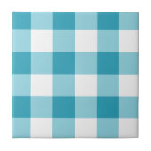Gingham Pattern Fliese (Vorderseite)