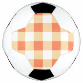 Gingham Pattern Fußball (Vorderseite)