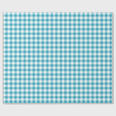 Gingham Pattern Geschenkpapier (Flach)