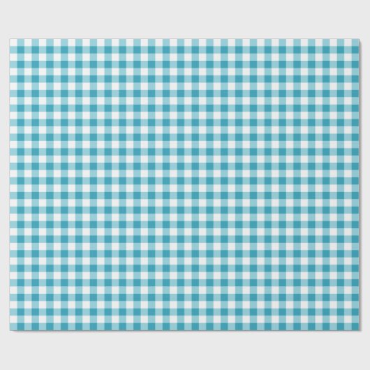 Gingham Pattern Geschenkpapier (Flach)