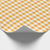 Gingham Pattern Geschenkpapier (Ecke)