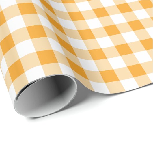 Gingham Pattern Geschenkpapier (Rolleneckpunkt)