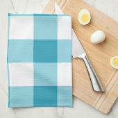 Gingham Pattern Geschirrtuch (Viertel Falte)