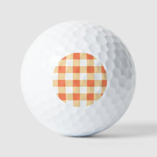 Gingham Pattern Golfball