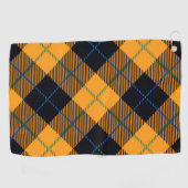 Gingham Pattern Golfhandtuch (Horizontal)