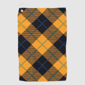 Gingham Pattern Golfhandtuch (Vorderseite)