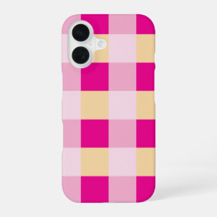Gingham Pattern iPhone 16 Hülle