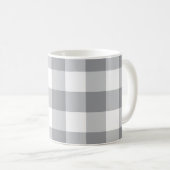 Gingham Pattern Kaffeetasse (VorderseiteRechts)