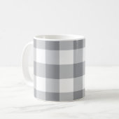 Gingham Pattern Kaffeetasse (Vorderseite Links)