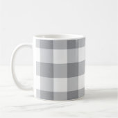 Gingham Pattern Kaffeetasse (Links)