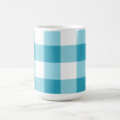 Gingham Pattern Kaffeetasse (Mittel)