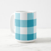Gingham Pattern Kaffeetasse (Vorderseite Links)