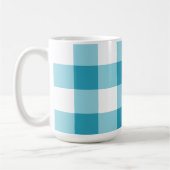 Gingham Pattern Kaffeetasse (Links)