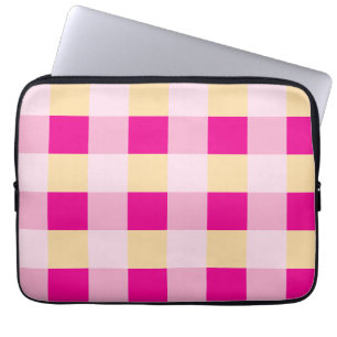 Gingham Pattern Laptopschutzhülle