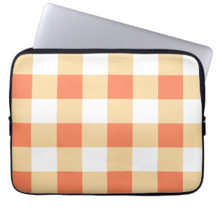 Gingham Pattern Laptopschutzhülle