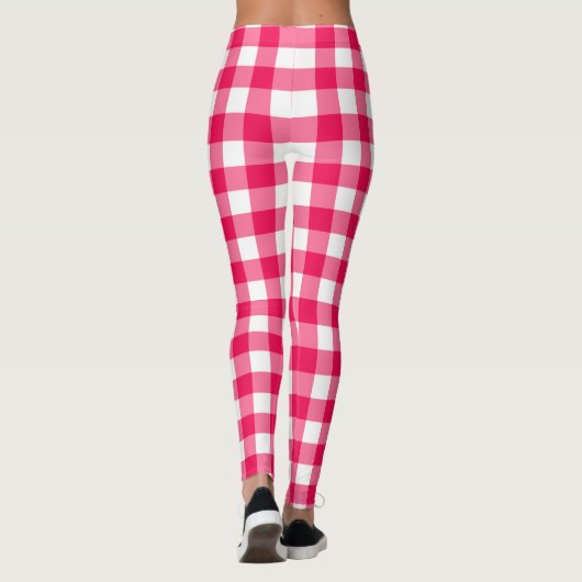 Gingham Pattern Leggings (Rückseite)