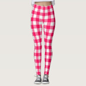 Gingham Pattern Leggings (Vorderseite)
