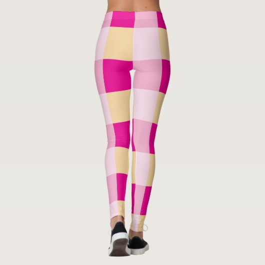 Gingham Pattern Leggings (Rückseite)