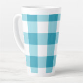 Gingham Pattern Milchtasse (Linke Ecke)